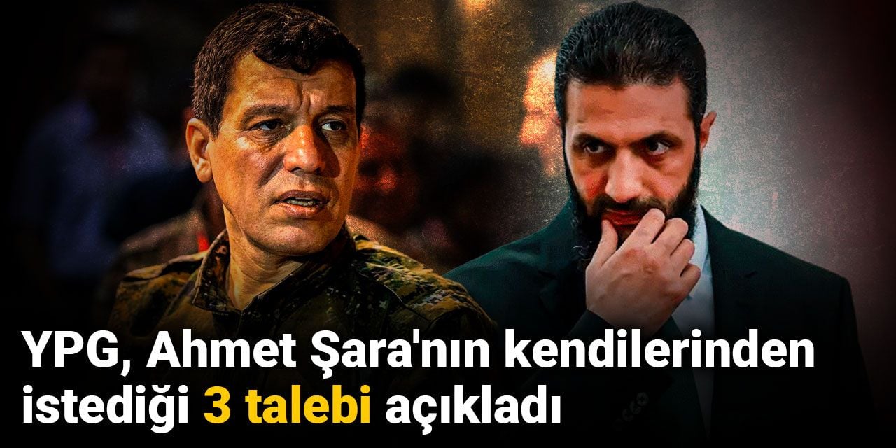 YPG , Ahmet Şara’nın kendilerinden istediği 3 talebi açıkladı